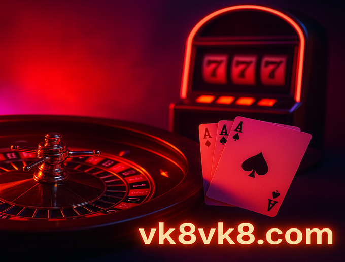 vk8-এর লাইভ গেমিং প্ল্যাটফর্মের একটি ছবি যেখানে বাস্তব পরিবেশে টেবিল-গেমগুলো পরিচালিত হচ্ছে